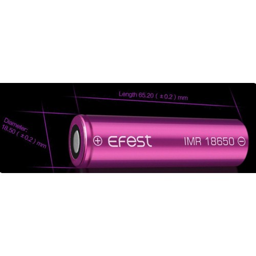 Batería 18650 Efest 3000mAh-35A