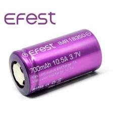 (Flat Top) Efest 18350 700mAh 3.7V 10.5A