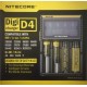 Nitecore D4 LCD Digital charger for NI-MH AA AAA 18650 